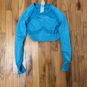 Gymshark flex sports long sleeve crop top